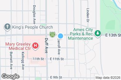 Map image of the property - 1220 Carroll Ave