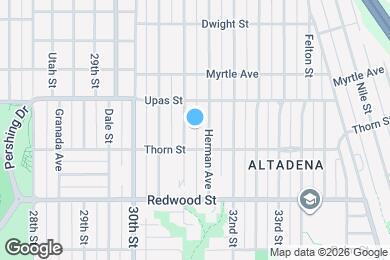 Map image of the property - 3335 31st St