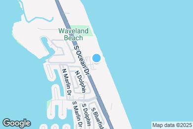 Map image of the property - 10600 S Ocean Dr