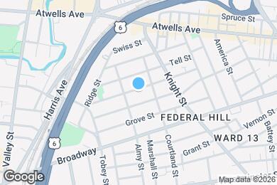 Map image of the property - 96 Penn St