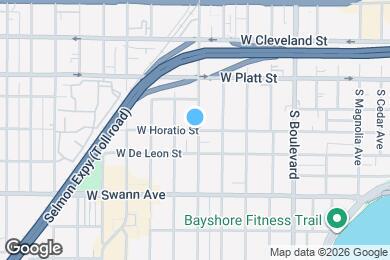 Map image of the property - 1301 W Horatio St