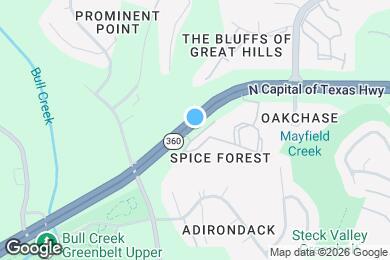 Map image of the property - 8527 N Capital of Texas Hwy