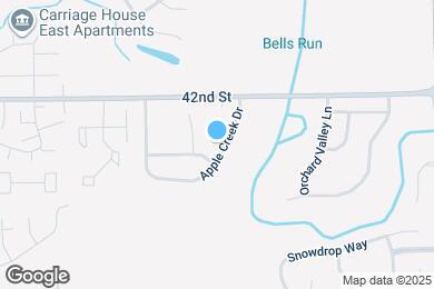 Map image of the property - 4122 Apple Creek Dr