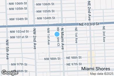 Map image of the property - 20 NW 101st St