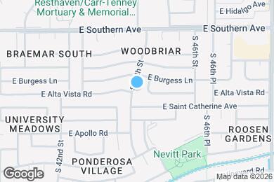 Map image of the property - 6237 S 44th St
