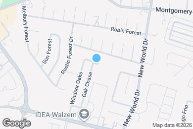 Map image of the property - 7660 Oak Chase