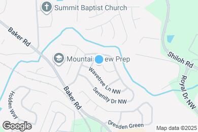 Map image of the property - 2419 Serenity Way NW