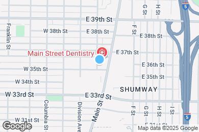 Map image of the property - 204 E 35th St