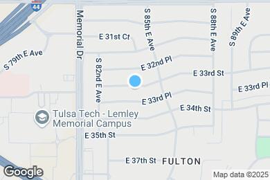Map image of the property - 8250 E 33rd St