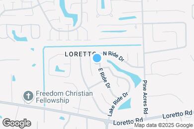 Map image of the property - 11548 E Ride Dr