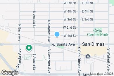 Map image of the property - 220 W 1st St