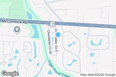 Map image of the property - 1757 Chandelier Cir E