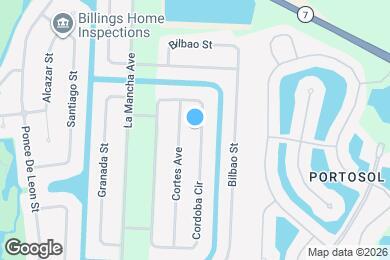 Map image of the property - 156 Cordoba Cir
