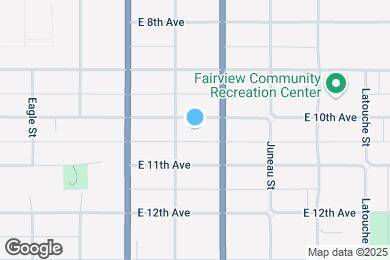Map image of the property - 818 E 10th Ave