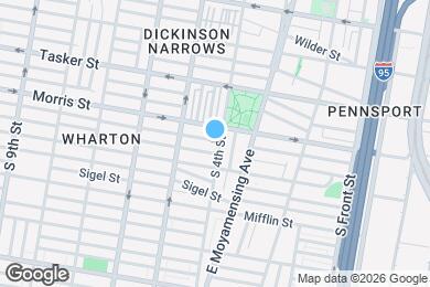 Map image of the property - 1714 S 4th St