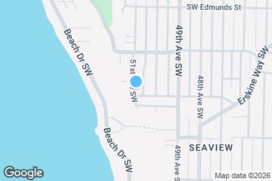 Map image of the property - 5024 SW Dawson St