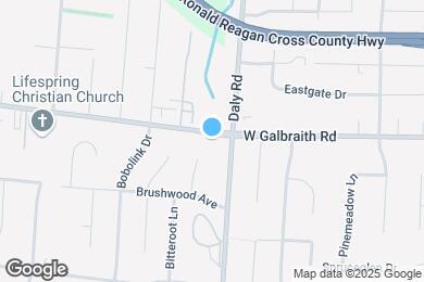 Map image of the property - West Galbraith Apartments