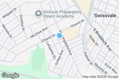 Map image of the property - 1921 Wayne St