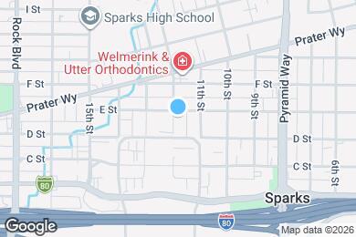 Map image of the property - 436 12th St