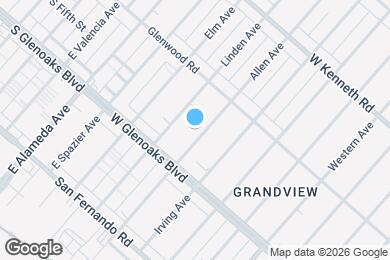 Map image of the property - 1135 Allen Ave