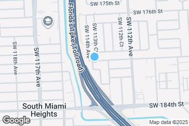 Map image of the property - 11380 SW 180th St