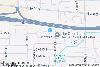 Map image of the property - 464 E Acoma Rd