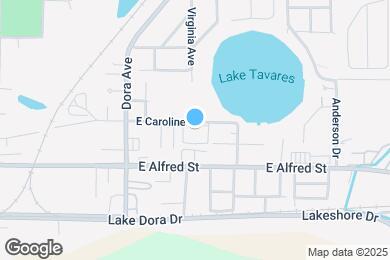 Map image of the property - 1100 E Caroline St