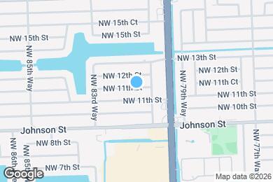 Map image of the property - 8140 NW 11th Ct