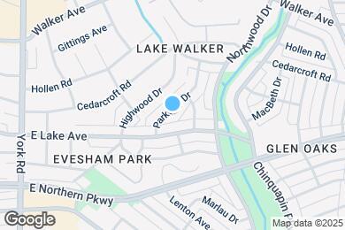 Map image of the property - 6111 Parkway Dr