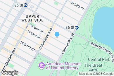 Map image of the property - 31 W 84th St