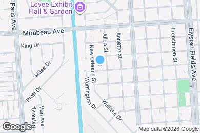 Map image of the property - 1819 Sumpter St
