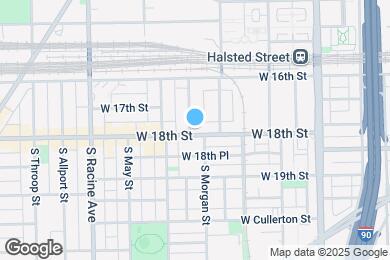 Map image of the property - 1008 W 18th St