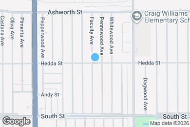 Map image of the property - 4816 Hedda St