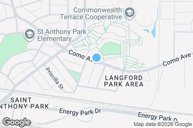 Map image of the property - 2040 Como Ave