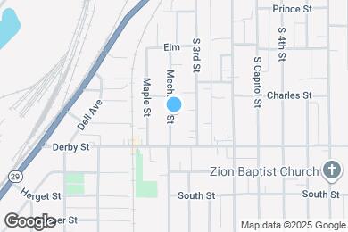 Map image of the property - 1210 Mechanic St