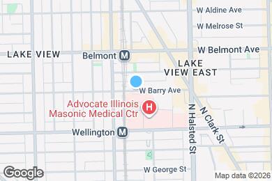 Map image of the property - 924 W Barry Ave