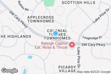 Map image of the property - 110 Charter Ct