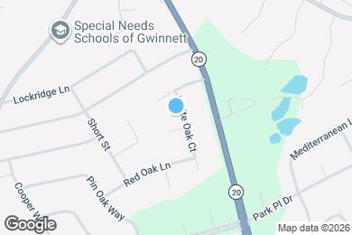 Map image of the property - 845 White Oak Ct