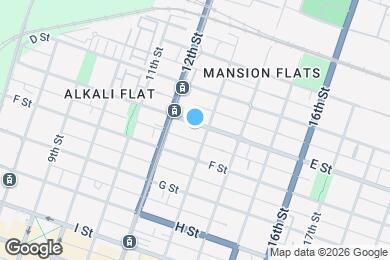 Map image of the property - 1226 E St