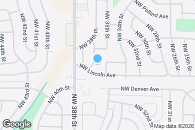 Map image of the property - 2205 NW 36th St
