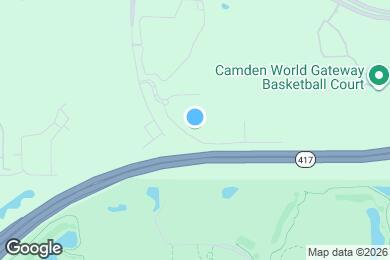 Map image of the property - 8815 Worldquest Blvd