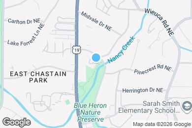 Map image of the property - 4222 Rickenbacker Dr NE