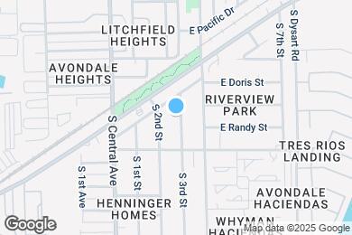 Map image of the property - 516 S 3rd St