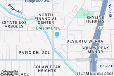 Map image of the property - 7141 N 16th St