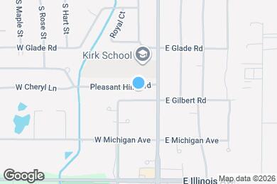 Map image of the property - 35 W Pleasant Hill Blvd