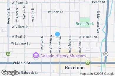 Map image of the property - 110 W Beall St