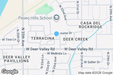 Map image of the property - 3310 W Tina Ln