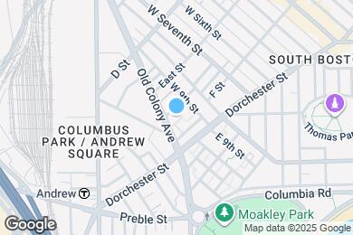 Map image of the property - 218-220 Old Colony Ave