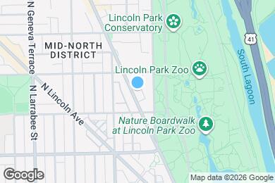 Map image of the property - 2131 N Clark St