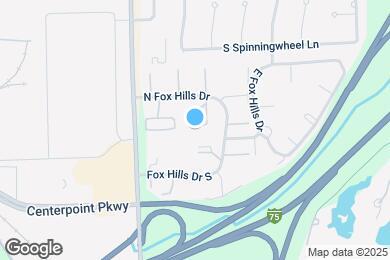 Map image of the property - 485 N Fox Hills Dr